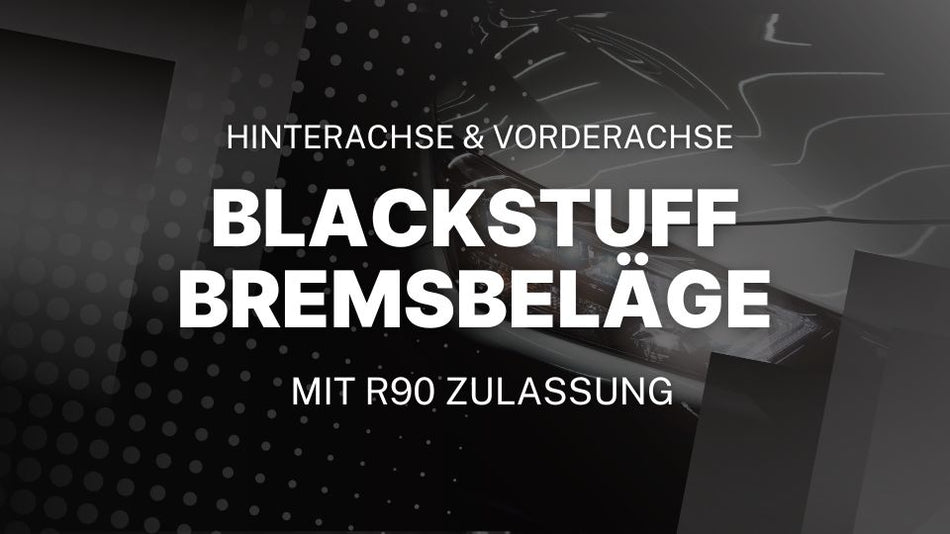 EBC Blackstuff Bremsbeläge VA und HA (mit R90)