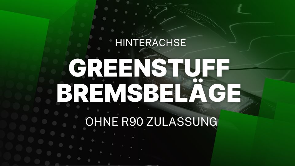 EBC Greenstuff 2000 Bremsbeläge HA (ohne R90)