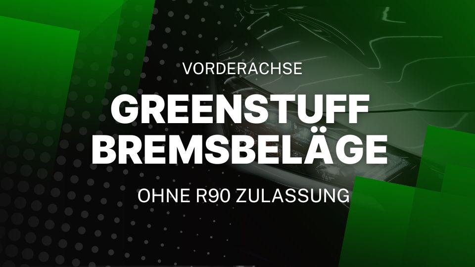 EBC Greenstuff 2000 Bremsbeläge VA (ohne R90)