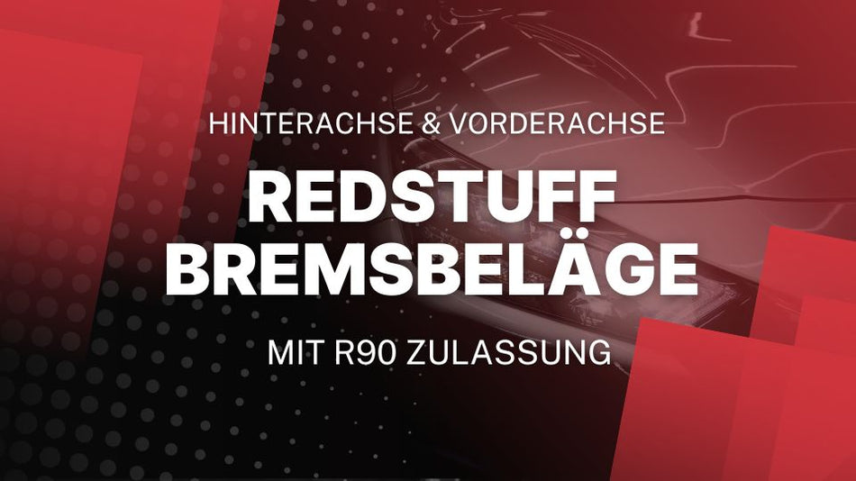 EBC Redstuff Bremsbeläge VA und HA (mit R90)