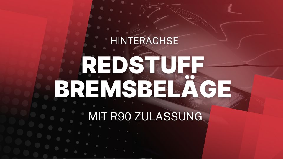 EBC Redstuff Bremsbeläge HA (mit R90)