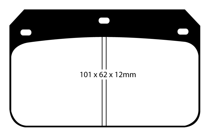 EBC Bluestuff NDX Bremsbeläge Vorderachse DP5001NDX ohne R90 für Tarox Bremssättel B20 FTL-4 B20 FTL-4