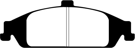 EBC Redstuff Bremsbeläge Vorderachse DP31243C ohne R90 für Oldsmobile Alero 45385 Baujahr: 98-
