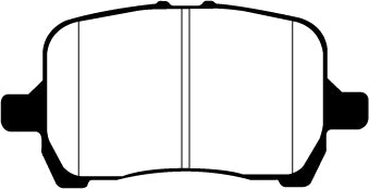 EBC Redstuff Bremsbeläge Vorderachse DP31763C mit R90 für Saturn Ion 2.0 S,C Redline Baujahr: 04-