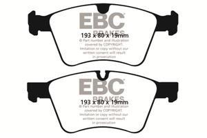 EBC Blackstuff Bremsbeläge Vorderachse DP1860 mit R90 für Mercedes-Benz GL-Klasse GL 500 (285kw/ 388PS) Baujahr: 09/06- mit HSN TSN: 0999 AQD
