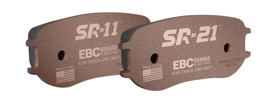 EBC SR11 Bremsbeläge Vorderachse DP8008.16SR11  für D2 Racing Bremssättel 6-Kolben 6-Kolben (hinten)