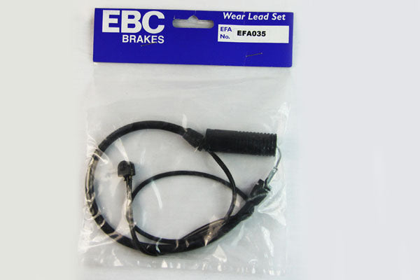 EBC Verschleisswarnkontakte Vorderachse EFA035  für BMW 3 318i (85kw/ 115PS) Baujahr: 01/94-04/99 mit HSN TSN: 0005 495