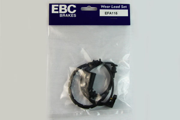EBC Verschleisswarnkontakte Vorderachse EFA115  für Saab 45421 3.0 TiD (130kw/ 177PS) Baujahr: 07/01- mit HSN TSN: 9116 419